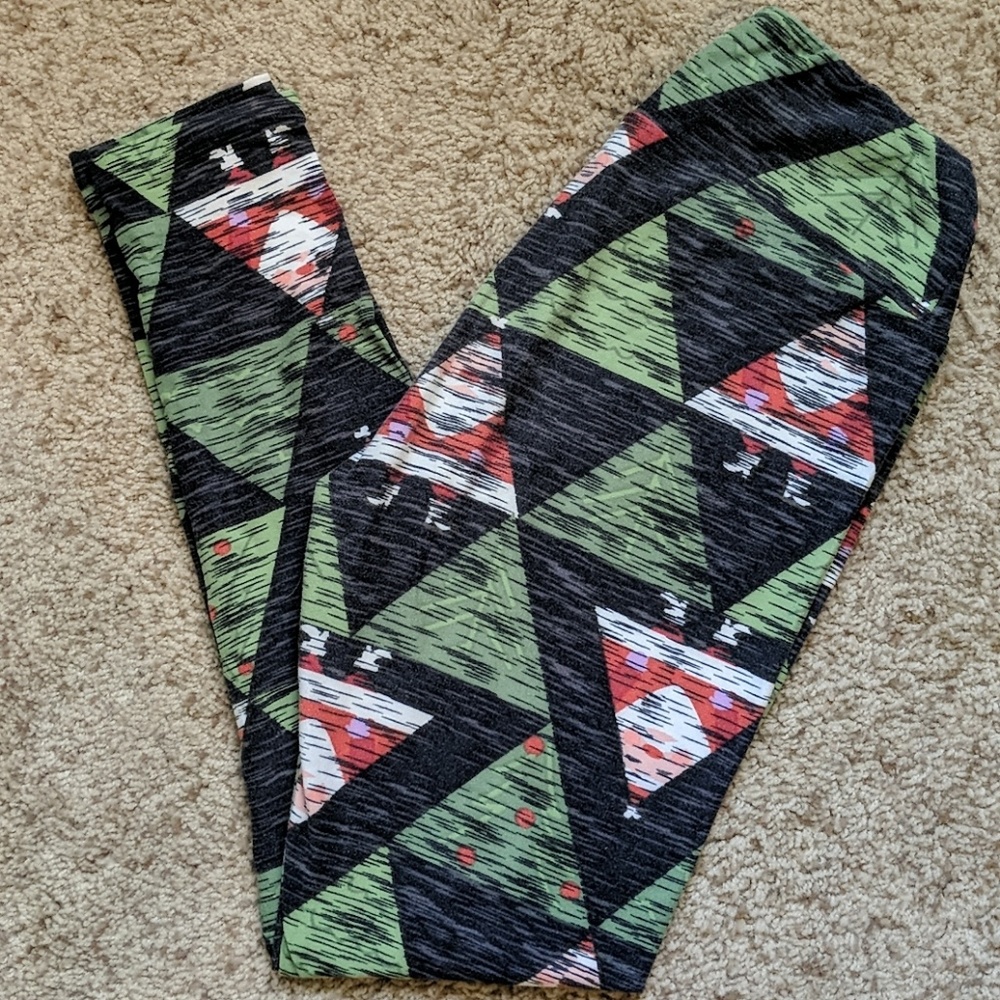LuLaRoe OS Christmas Leggings
